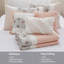 Ensemble de literie en percale de coton de qualité, conception rustique réversible pour la maison