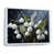 Cadre flottant blanc