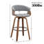 Ensemble de 3 tabourets de bar pivotants Devlin Mordern-1590642909-1590642908