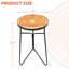 Table d'extérieur Dalainee L 12 po