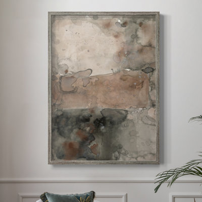 Mud Play II Framed Print - Solid Wood