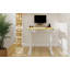 Bureau d'étude réglable adapté aux enfants et aux adultes, bureau à domicile multifonctionnel réglable en hauteur, design compact, dimensions du bureau: 60 cm x 80 cm, cadre blanc-2065696051-2065696062