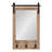 Enora Flat Mirror with Hooks-803233167