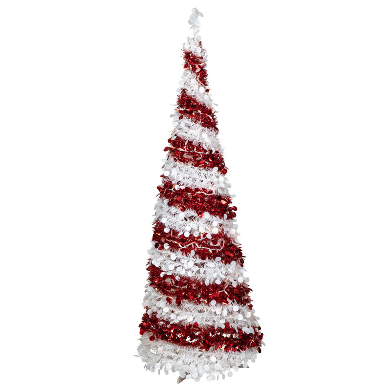 Arbre de Noël artificiel escamotable 6 pi