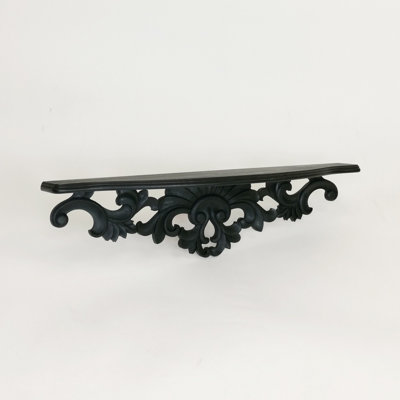 Bannerman 29" Wide Pine Solid Wood Floating Shelf