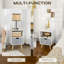 40.01 cm W Bedside Table
