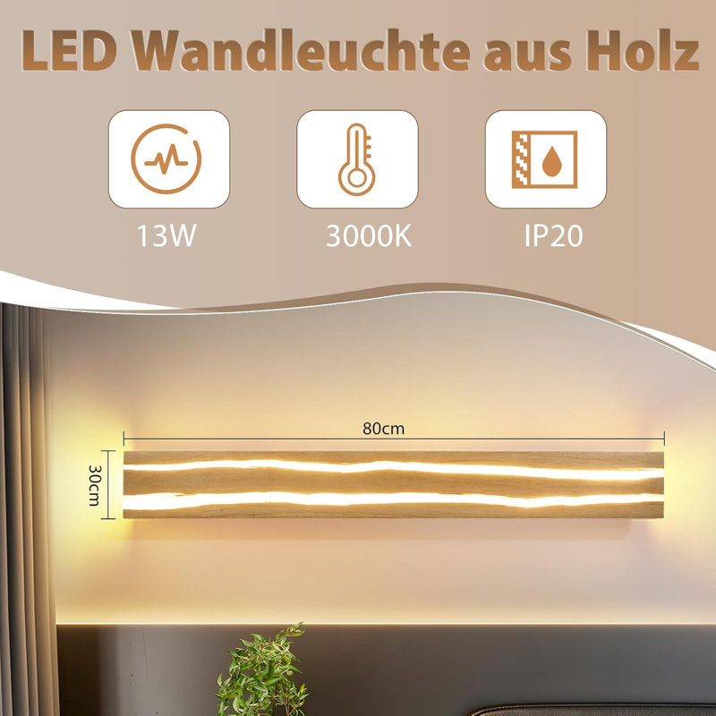 LED Flush Mounted Sconce