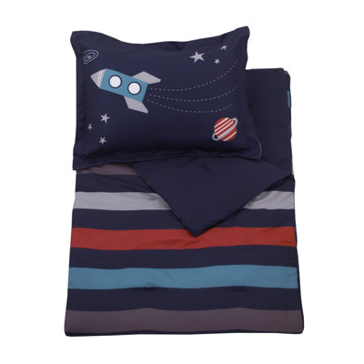 Hage Polyester Striped Comforter