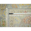 Tapis gris clair en laine nouée à la main 9 pi 2 po x 12 pi Agra avec motif Ziegler 7C53181C71754A359719B07E0D975268