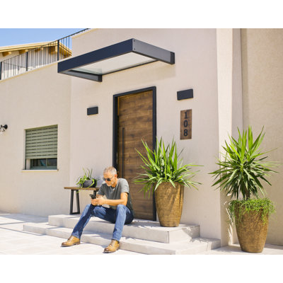1.5m W x 1m D Door Canopy