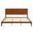 Mid-Century Bamboo Wood Platform Bed-2121345616-2121345622
