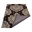 Tapis écologiques en laine touffetée à la main Vivanco - Rectangle, couleur brun crème, motif floral moderne, tapis antidérapants faits à la main épais pour salon, chambre à coucher-536383407