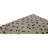 High-Quality Hand-Knotted Natural And Black Area Rug
