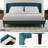 Amati Upholstered Wingback Platform Bed-1175776265-1177219402