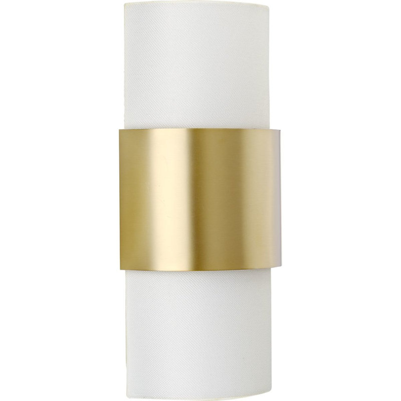 Aletheia Steel Flush Mounted Sconce, Brushed Bronze