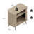 Aurel Modern 4 Door Sideboard-934584735