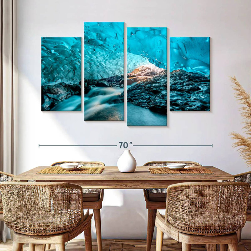 Alvord Inside Vatnajokull Glacier, 42" H x 68" W