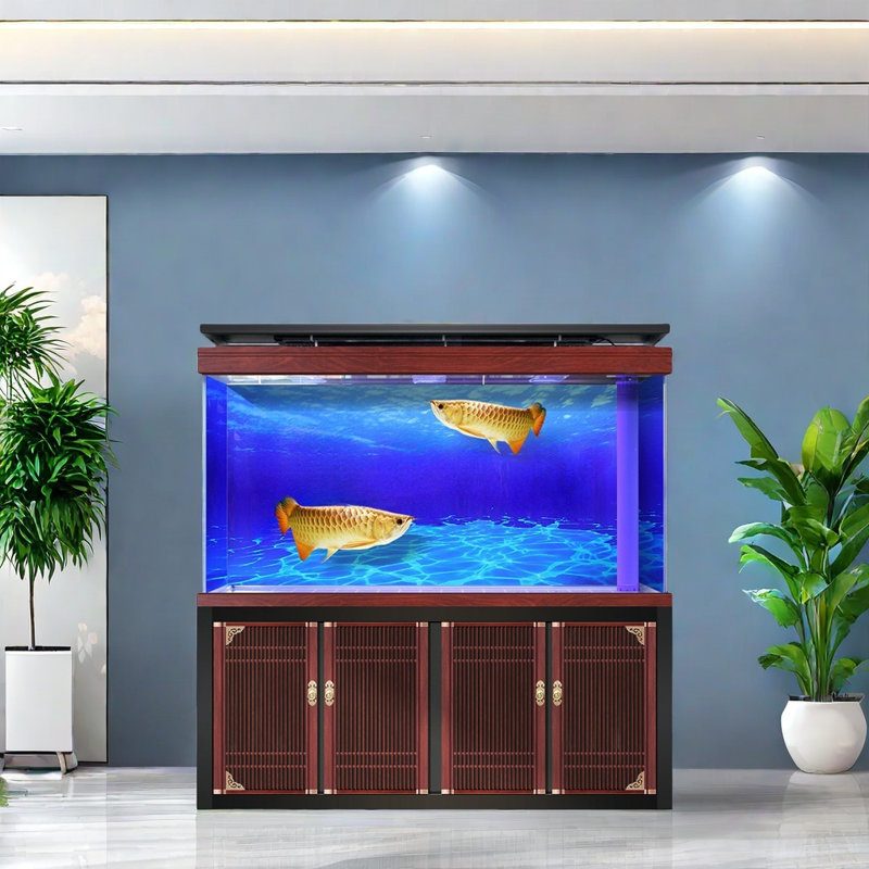 Aquarium Deluxe Deluxe Retro, H 66,1 po x l 70,8 po x P 23,6 po