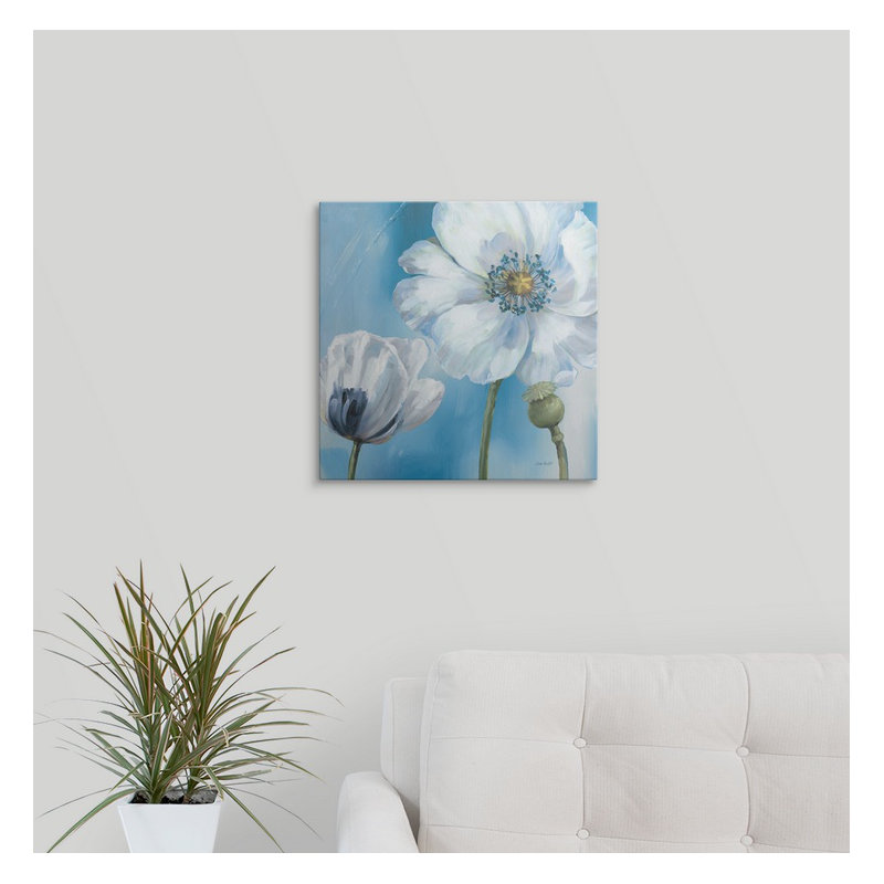 « iii » par lisa audit, reproduction d’art Blue Dance, H 35 po x l 35 po x P 1,5 po, Toile