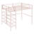 Addileigh Twin Loft Bed with Shelves-251295035