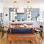 3-light Led Dimmable Linear Pendant Light