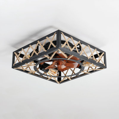 17.66'' Ceiling Fan with LED Lights