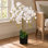 85 cm H Artificial Faux Floral in Plastic Pot