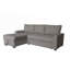 Canapé-lit modulaire en flanelle de tissu-1423148945