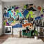 Affiche, papier peint mural, texture de papier urbain-1256065450-1256065451