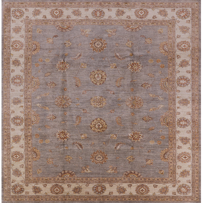 Tapis brun Cheesman, Carré 4 pi