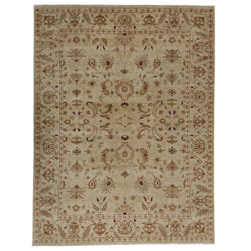 Wool Oriental Area Rug, Rectangle 9' x 11'9"