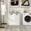 Armoire de trieur de linge inclinable à deux compartiments