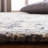 Arkadijus Oriental Hand-Tufted Wool/Cotton Ivory/Blue Area Rug-579405099