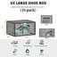Extra-Large Heavy-Duty Stackable Shoe Organizer Box