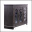 Buffet spacieux de 49,33 po x 15,55 po avec 3 portes en miroir et des tablettes réglables, pour le rangement et la présentation dans diverses pièces-1189914270