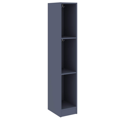 Armoire de salle de classe simple et large à trois compartiments