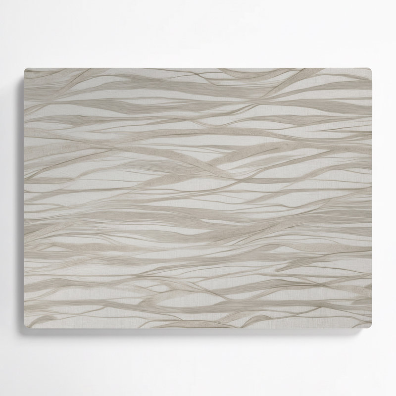 Minimalisme 19, art mural gris en métal, H 11 po x l 14 po