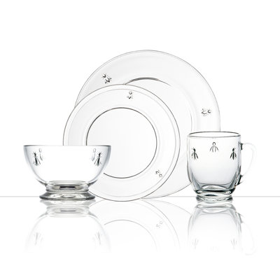 Hatherleigh Piece Glass Dinnerware Set - Service for 6