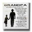 «My Grandpa is the Best» par Cindy Jacobs, art mural sur toile-1990805775