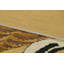 Rug & Kilim’S Tiger Rug With Gold, Beige-Brown & Rust Pictorial