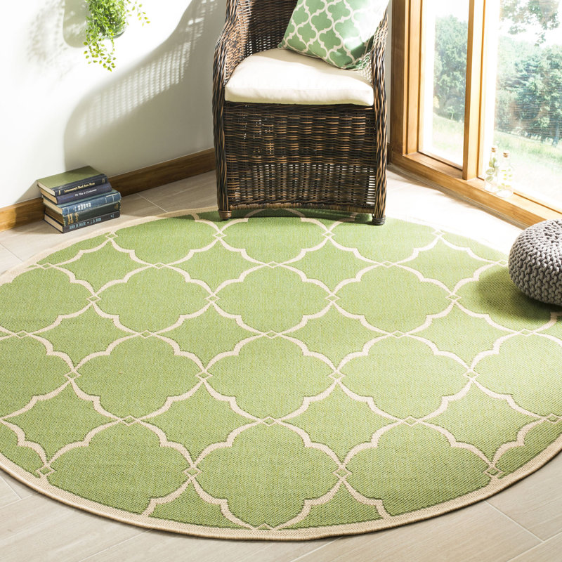 Tapis d'intérieur / extérieur Croker Performance, Rond 6 pi 7 po