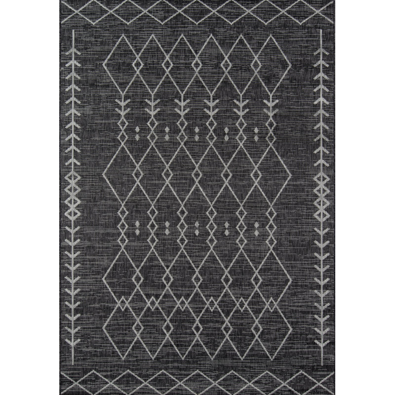 Momeni Villa Monaco Moroccan Indoor / Outdoor Rug, Rectangle 5'3" x 7'6"