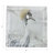 Crested Crane Silver Gold Tabletop Set