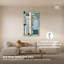 Ensemble de décoration murale de bureau « Plan vertical III » sur toile, par Art Remedy, châssis entoilé, 40 x 20 pouces.-436570522