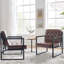 Geraldina Faux Leather Armchair-1516417266