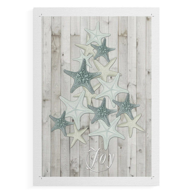 Coastal Christmas III - Impression sur toile seulement - NON CADRE, H 18 po x l 12 po