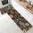 Coffee Bean Pattern 2 Pack Kitchen Rugs, Kitchen Coffee Bar, Brown