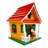 Mickey Icon Birdhouse W/ Red Roof