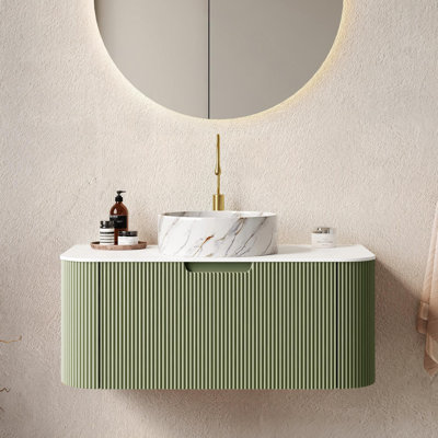 Ensemble de meuble-lavabo mural 24 po Echoe
