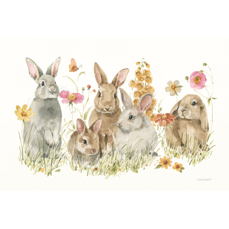 Hop On Spring I, H 8 po x l 12 po, Non, Cadre flottant blanc